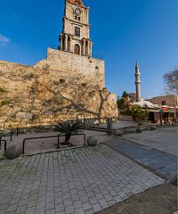 Towers of the Early Byzantine Castle or Clock Tower