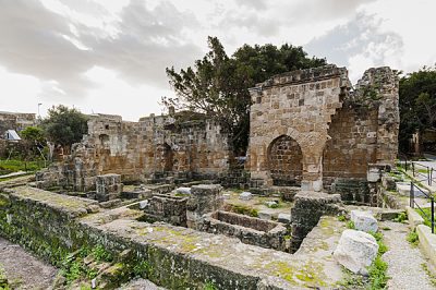 Vestiges of the church of Archangelos Michail